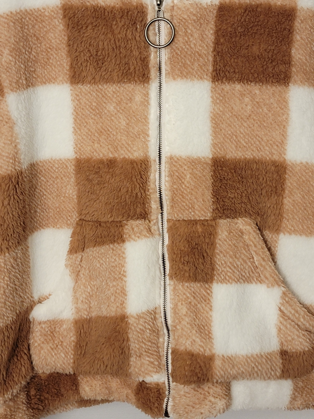 A Beautiful Soul, Altar'd State Plush Teddy Jacket Size B (18-20) - Picture 3 of 12
